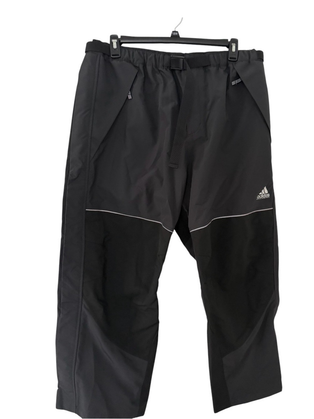 Adidas Equipment EQT Pants Mens XL NWT Black Outdoor Cargo Belted JV7657 $200